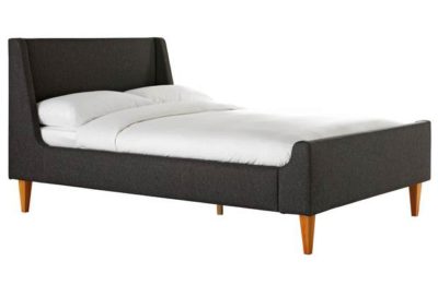 Hygena Odette Kingsize Bed Frame - Charcoal